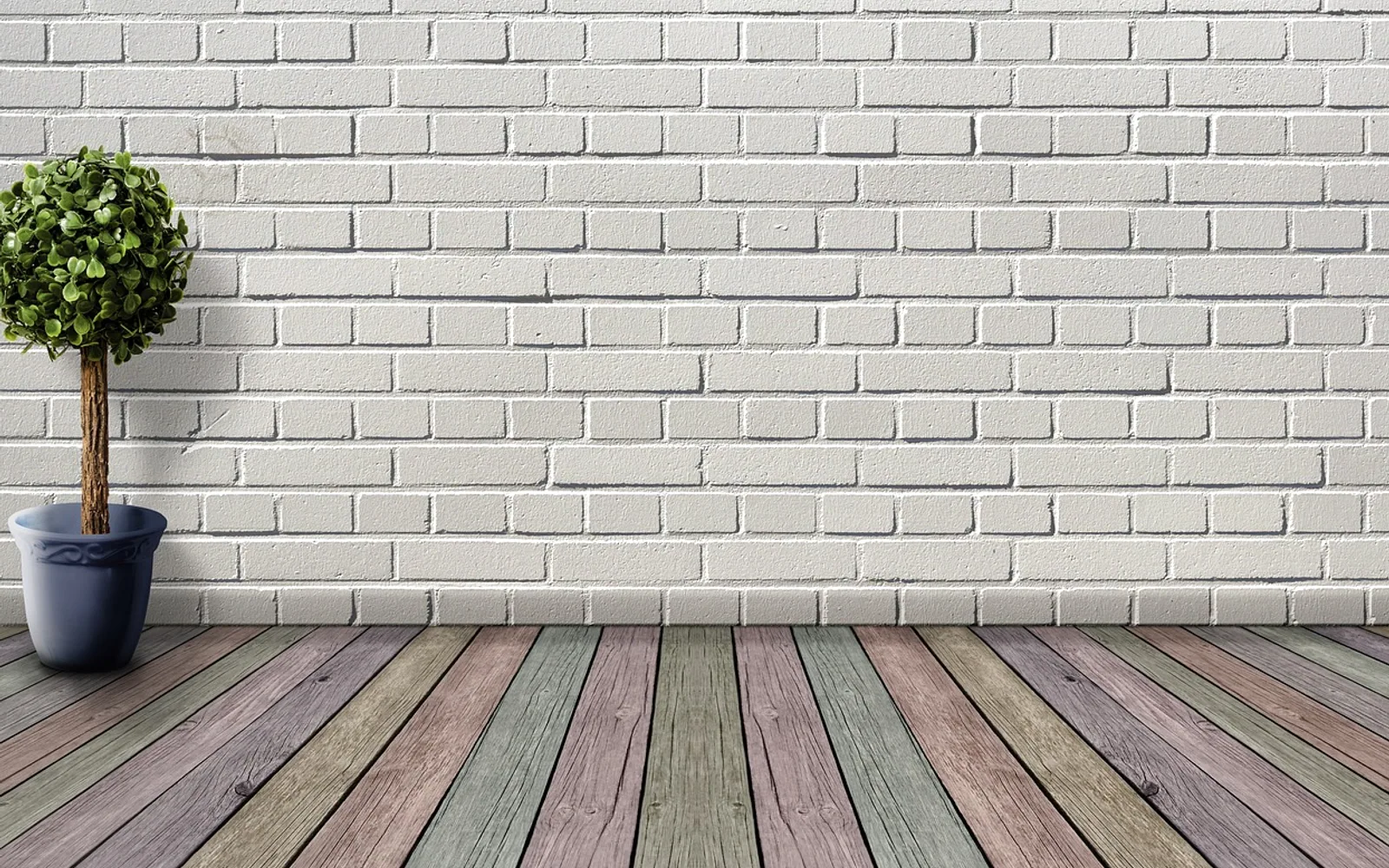 Space, empty and wooden floor