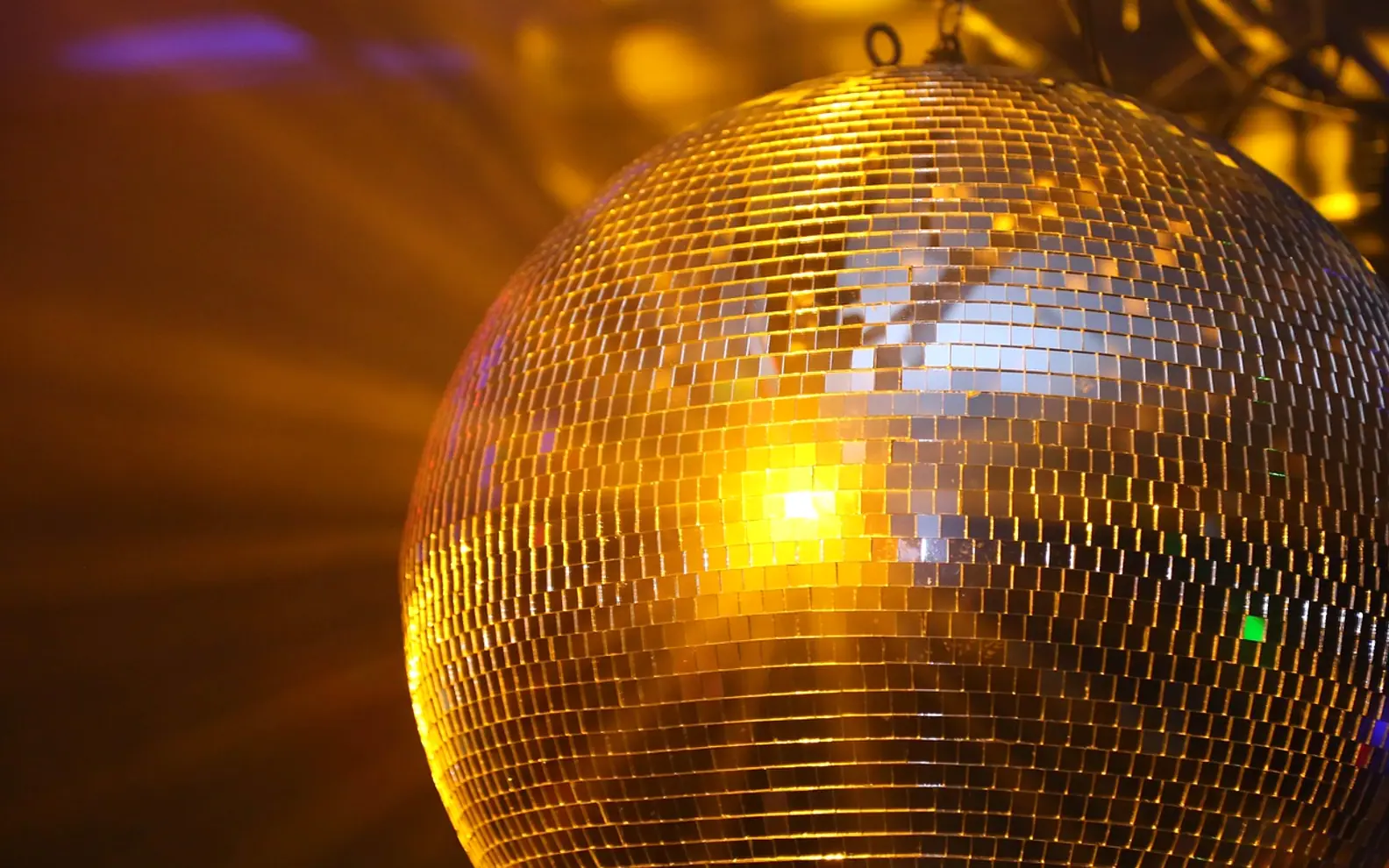 Disco, disco ball and party